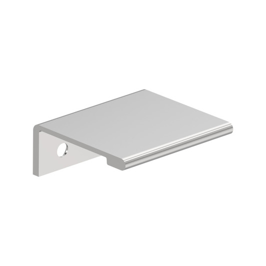 BP3719026 - Streamline II Collection 1 5/8-inch (41 mm) Polished Chrome Finish Edge Pull | Kunal Kitchens