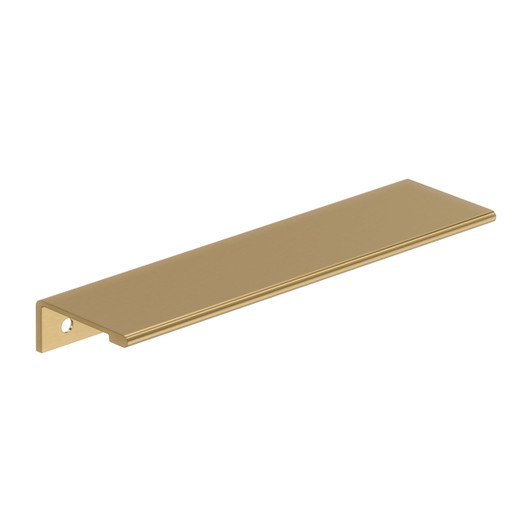 BP37194CZ - Streamline II Collection 1 5/8-inch (41 mm) Champagne Bronze Finish Edge Pull | Kunal Kitchens