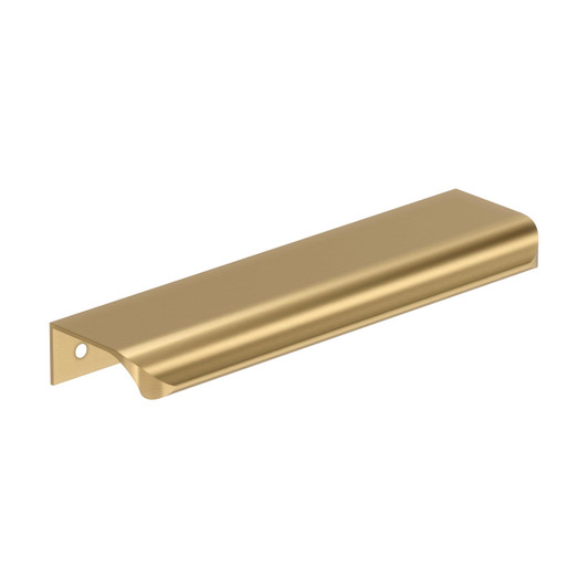 BP37204CZ - Streamline Tab Collection 1 5/8-inch (41 mm) Champagne Bronze Finish Edge Pull | Kunal Kitchens