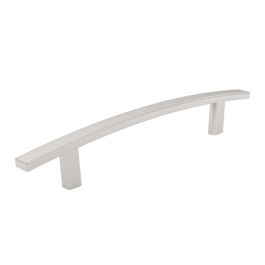 BP650128195 - Brushed Nickel Transitional Metal Pull - 650 | Kunal Kitchens