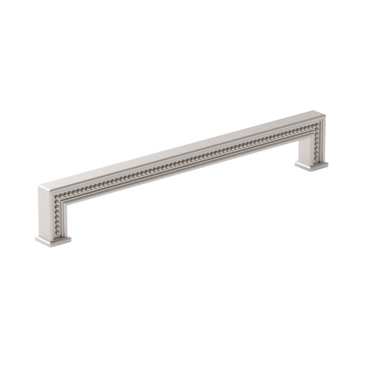 BP8795320195 - Brushed Nickel Transitional Metal Pull - 8795 | Kunal Kitchens