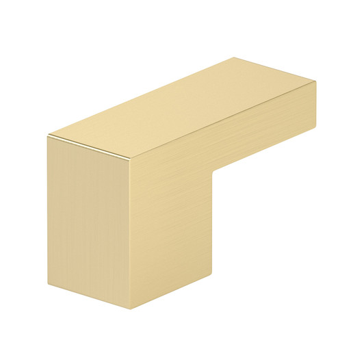 79761654165 - Brushed Gold Modern Metal Pull - 7976 | Kunal Kitchens