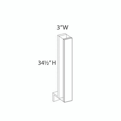 BF3 (3" W X 30" H X 3/4" T) | Kunal Kitchens