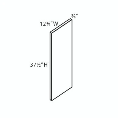 Gramercy WEP36 WEP36 (12-7/8" W X 37-1/2" H X 3/4" T) | Kunal Kitchens