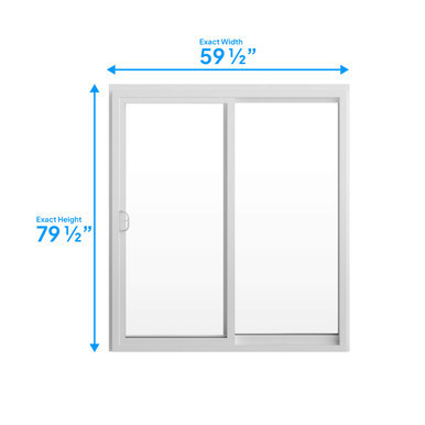 VINYL 5`` SLIDING PATIO DOOR | Kunal Kitchens 