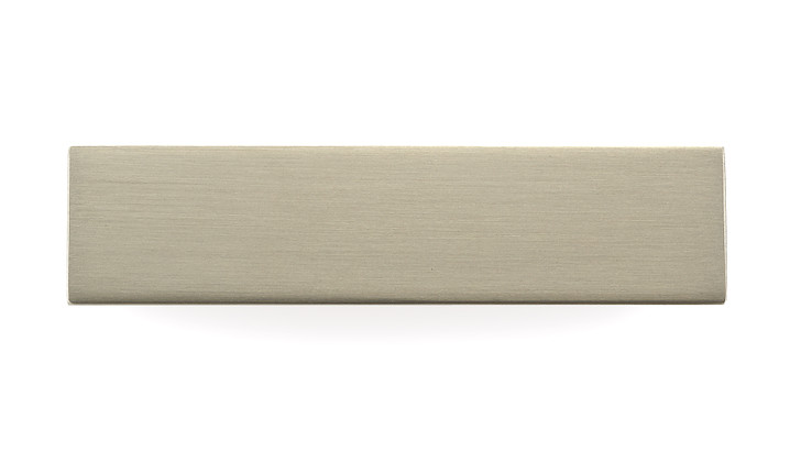 BP5139632195 - Brushed Nickel Modern Rectangular Cabinet Knob