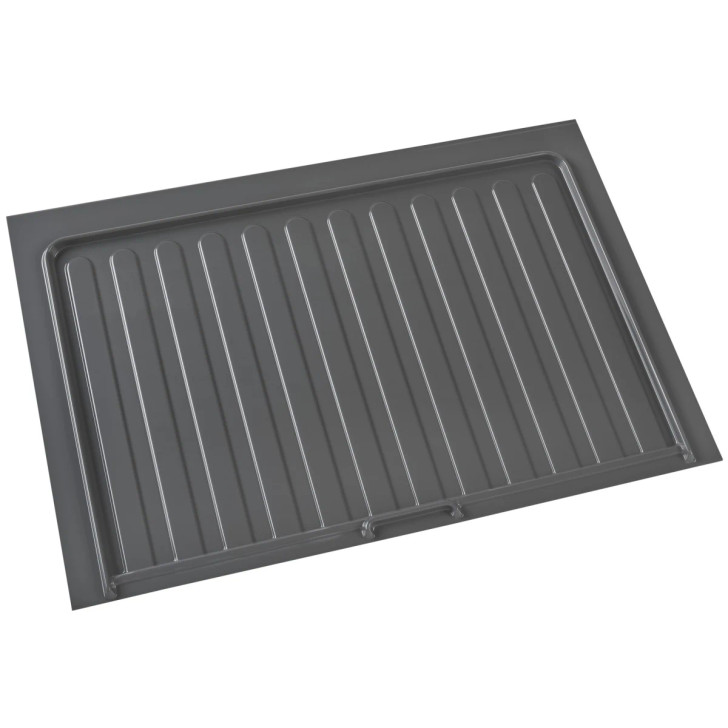 SBDT-2730-S-1 Sink Base Drip Tray 27/30 Sink Cabinets Silver Ind Pack For Sink Base-Plastic-Silver