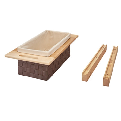 4WV-15MP Pull-Out Woven Basket With Width 12 3/8 To 14 5/8 Inches