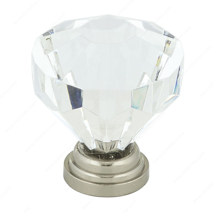 BP1008019511 Eclectic Acrylic and Metal Knob - 10080