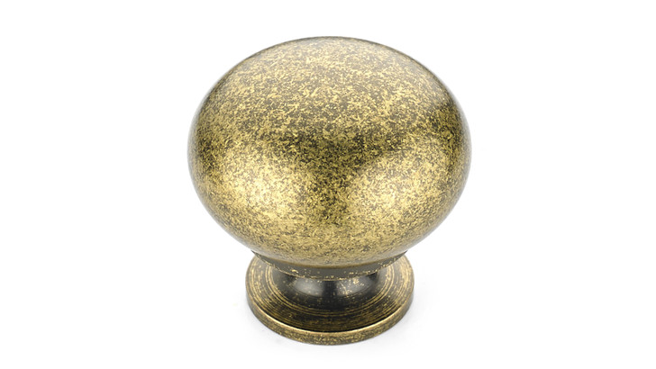 BP4923BB Traditional Brass Knob - 4923