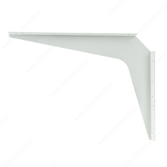 9910181830 - 18” x 18” Cantilever support brackets (1 pair) – White
