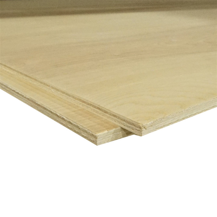 1/4"-4`x8` Plywood (Nat Birch) - ¼” Birch Plywood PF1S 4’x8’ Natural Finish One Side