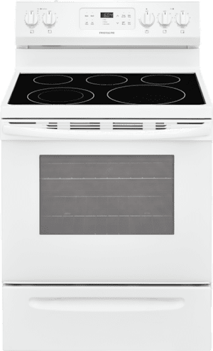 FFEF3054TW - Better 1A FRIGIDAIRE - 30" SMOOTH TOP ELECTRIC RANGE - SELF CLEAN OVEN - WHITE