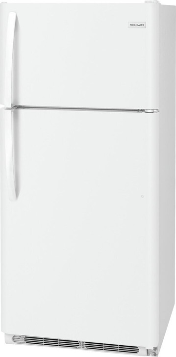 FFTR1821TW - 2A FRIGIDAIRE - 30" WIDE - 18 CU FT TOP FREEZER REFRIGE- E STAR - GLASS SHELVES - WHITE