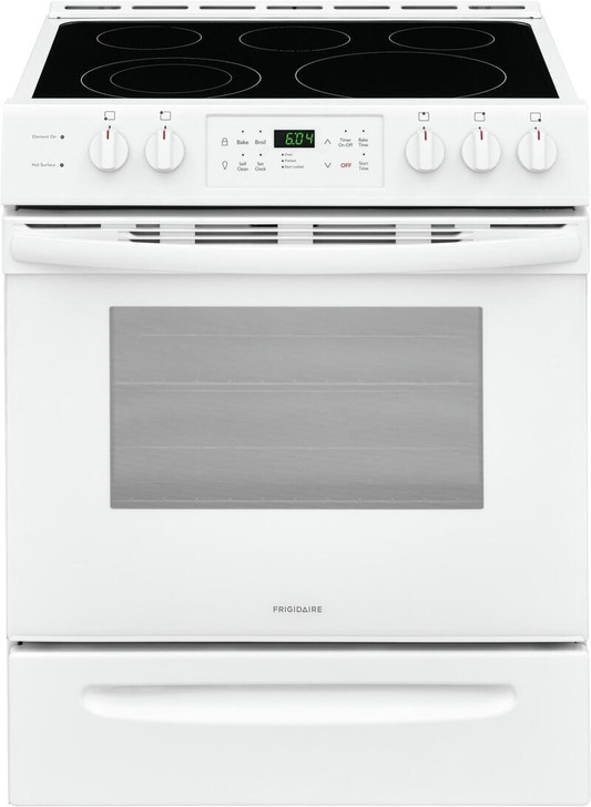FFEH3054UW - Frigidaire 30" Front Control Freestanding Electric Range