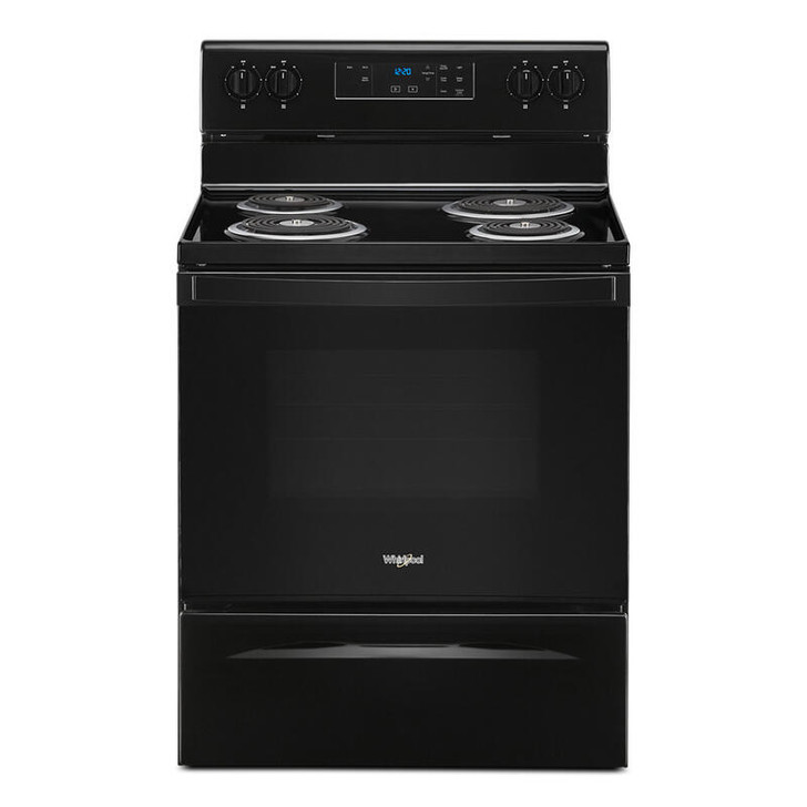 WFC150M0JB - Good 2A Whirlpool Range-Electric Coil-Black