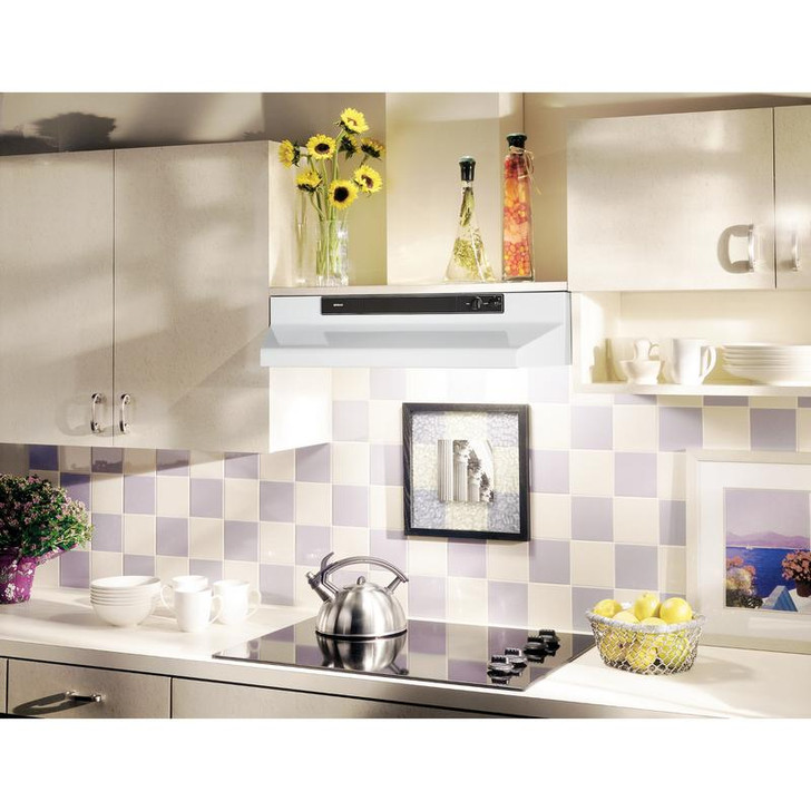 463001 - 30 Inch Convertible Under Cabinet Range Hood White