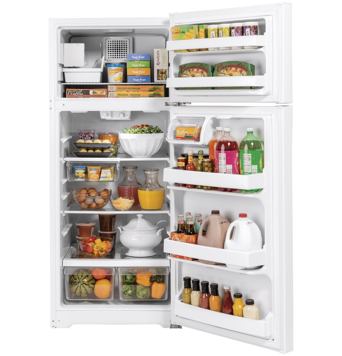 GIE18GTNRWW - White Top Freezers 17.5 TF-G Ice