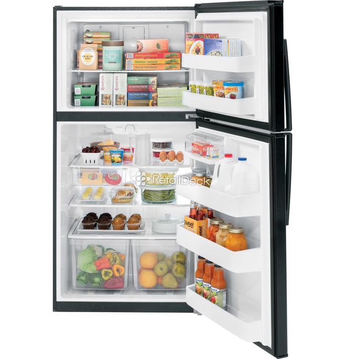 GTE21GTHBB - Black Top Freezers 21.2 TF-G
