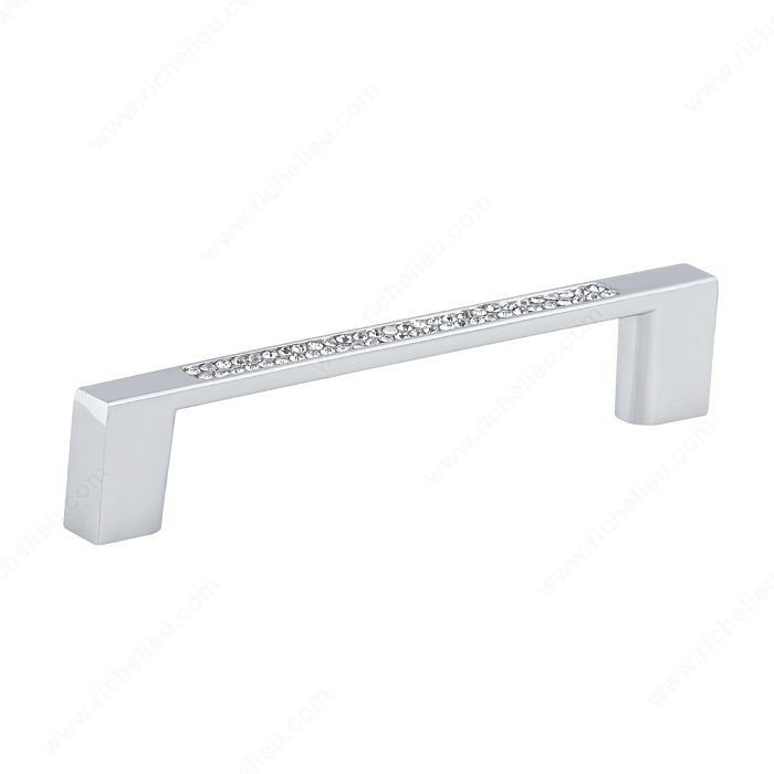 BP353509614001 Modern Metal and Crystal Pull - 3535