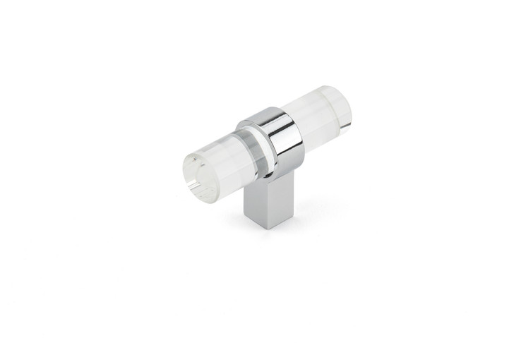 BP02065014011 Modern Glass and Metal Knob - 0206
