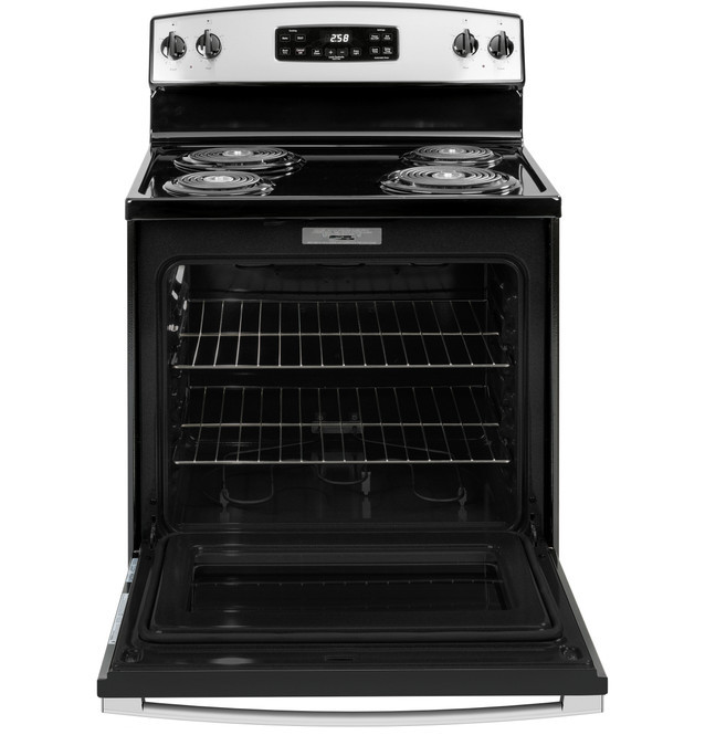 JB258RTSS - GE® 30" Free-Standing Self-Clean Electric Range