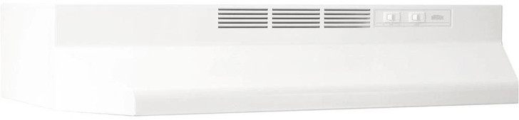 412101 - Broan(R) 21-Inch Ductless Under-Cabinet Range Hood, White