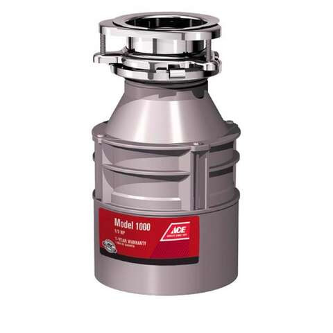 47981 - Ace 1/3 HP Continuous Feed Garbage Disposal