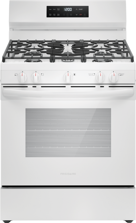 FCRG3062AW - Frigidaire 30" Gas Range with Steam Clean