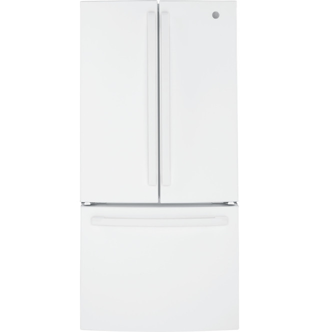 GWE19JGLWW - GE® ENERGY STAR® 18.6 Cu. Ft. Counter-Depth French-Door Refrigerator