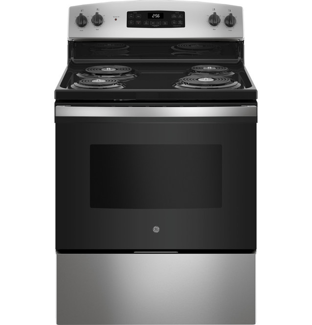 JB256RTSS - GE® 30" Free-Standing Self-Clean Electric Range