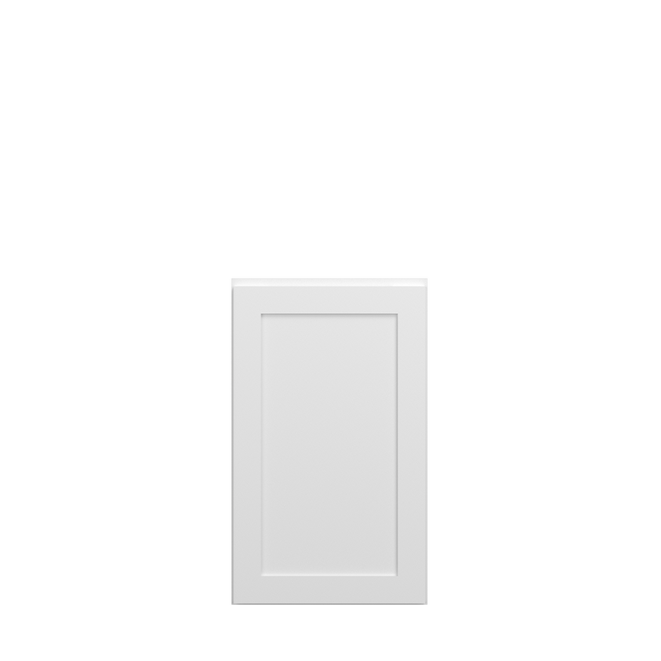 Bedford Ready to Assemble 18 in. W x 30 in. H x 12 in. D Plywood Wall Cabinet in Painted White