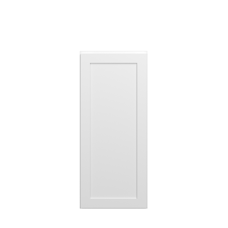 Bedford Ready to Assemble 18 in. W x 42 in. H x 12 in. D Plywood Wall Cabinet in Painted White