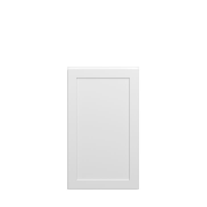 Bedford Ready to Assemble 21 in. W x 36 in. H x 12 in. D Plywood Wall Cabinet in Painted White