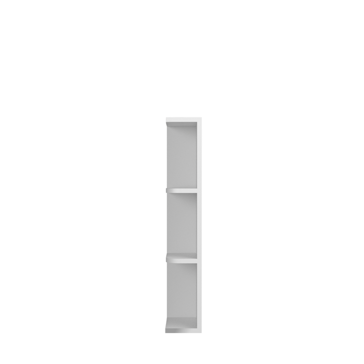 Bedford Assembled 6 in. W x 36 in. H x 12 in. D Plywood Wall End Cabinet in Painted White
