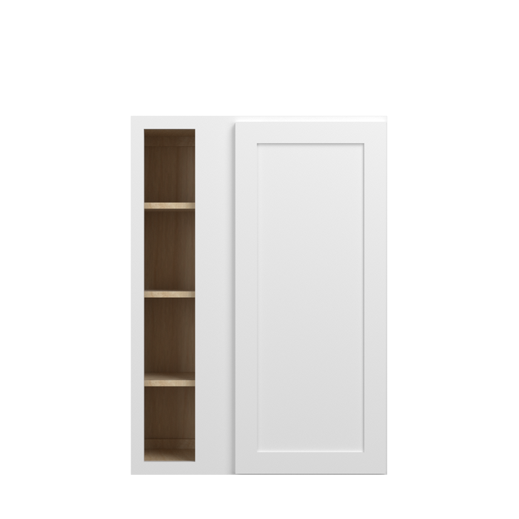 Bedford Assembled 30 in. W x 42 in. H x 12 in. D Plywood Blind Wall Corner Cabinet in Painted White