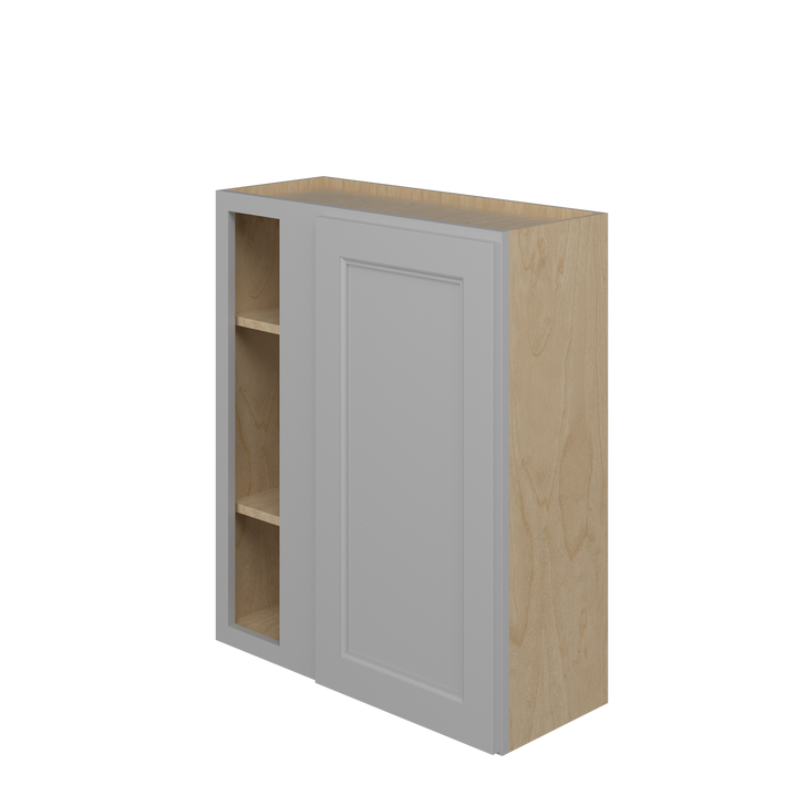 ROCKINGHAM Assembled 30 in. W x 36 in. H x 12 in. D Plywood Blind Wall Corner Cabinet in Painted Stratus