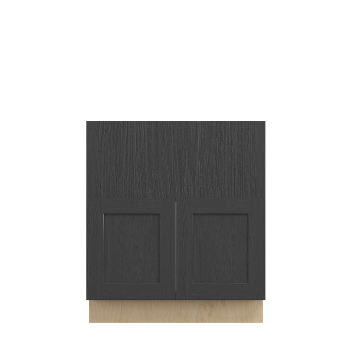 JAMESTOWN Ready to Assemble 30 in. W x 34.5 in. H x 24 in. D Plywood Farm Sink Base Cabinet in Espresso
