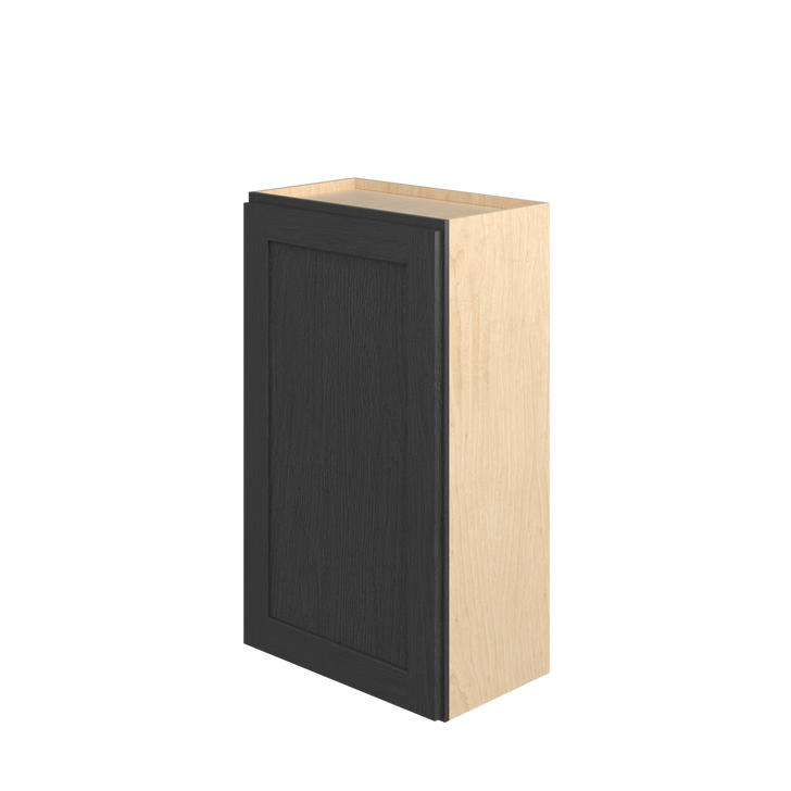 JAMESTOWN Ready to Assemble 21 in. W x 36 in. H x 12 in. D Plywood Wall Cabinet in Espresso