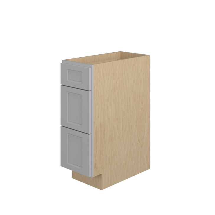 ROCKINGHAM Ready to Assemble 12 in. W x 34.5 in. H x 24 in. D Plywood Drawer Base Cabinet in Painted Stratus
