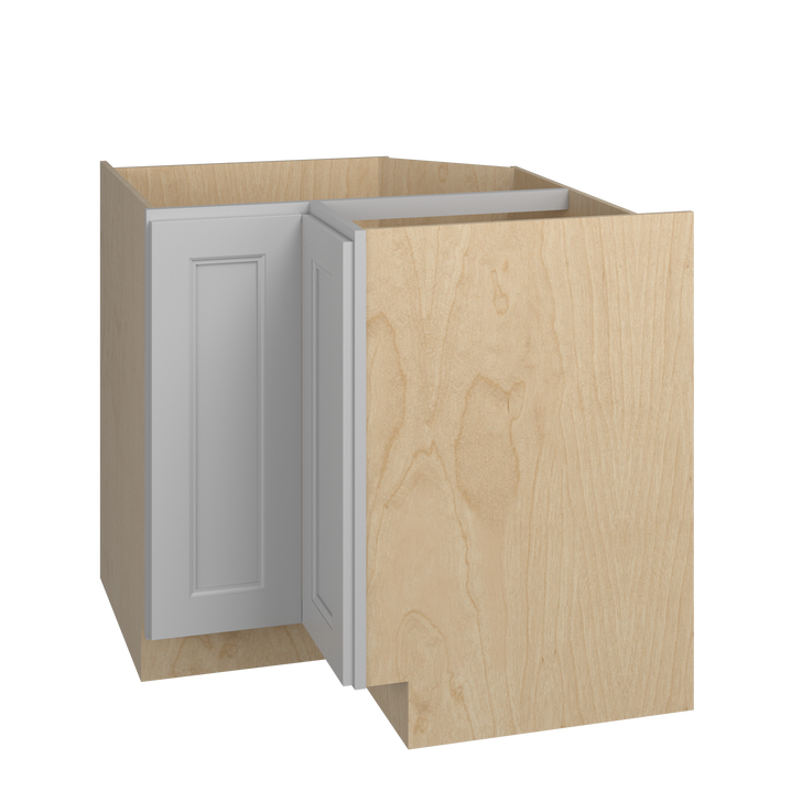 ROCKINGHAM Ready to Assemble 36 in. W x 34.5 in. H x 24 in. D Plywood Lazy Susan Base Corner Cabinet Left in Painted Stratus