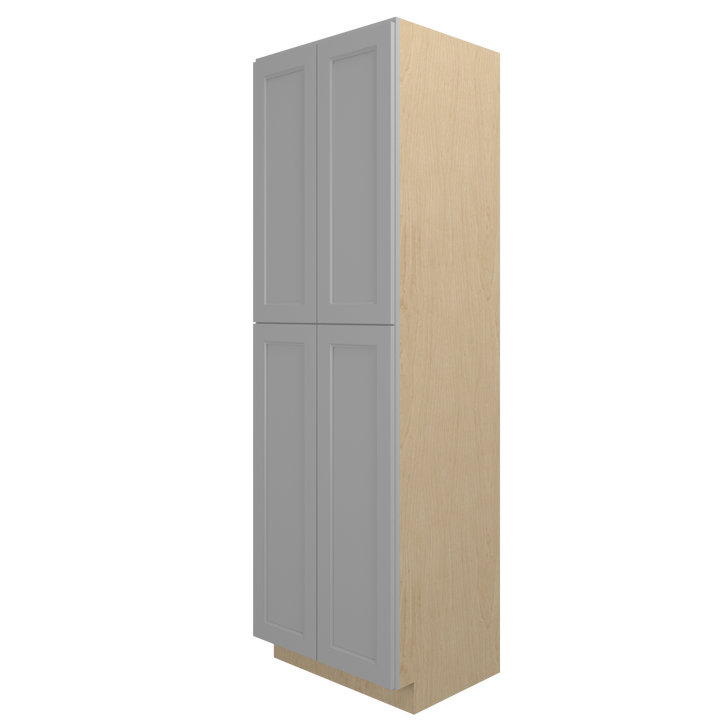 ROCKINGHAM Ready to Assemble 30 in. W x 96 in. H x 24 in. D Plywood Tall Cabinet in Painted Stratus