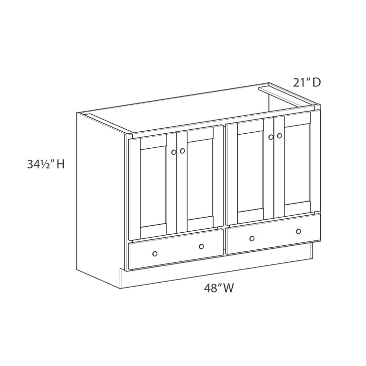 V4821BD - PRISM-ROCKINGHAM WHITE