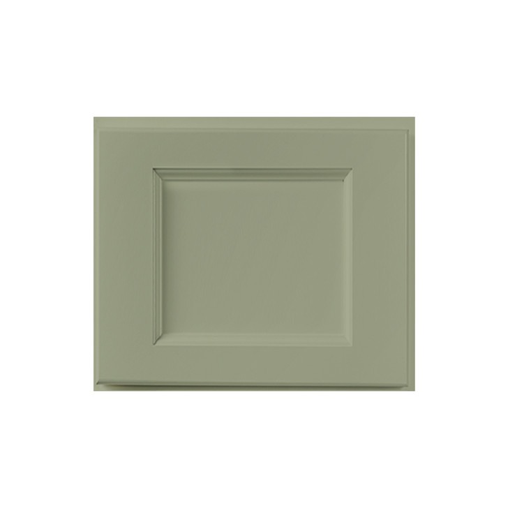 Pembroke 13 in. W x 13 in. H x 0.25 in. D Door Sample in Olive