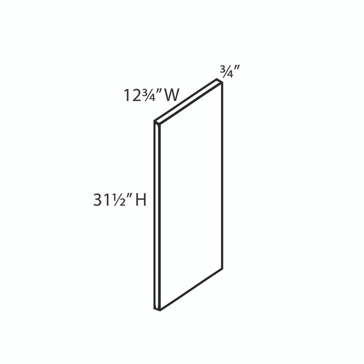 Euro Max Saratoga WEP30 Wall End Panel