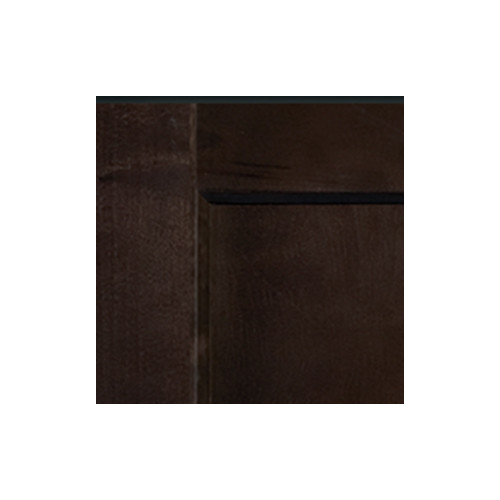 JAMESTOWN 6.5 in. W x 6.5 in. H x 0.25 in. D Quarter Cut Door Sample in Espresso