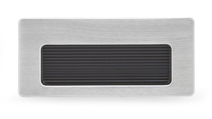 BP485175 - Brushed Chrome Modern Recessed Metal Pull - 4851