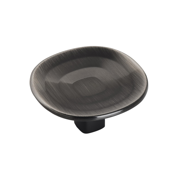 BP36810GM - Concentric Collection 3/4-inch (19 mm) Gunmetal Finish Knob