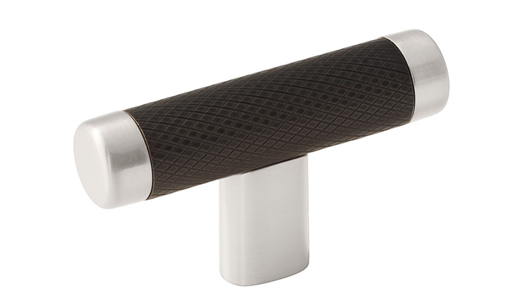 BP36556G10ORB - Esquire Collection 1 1/2-inch (38 mm) Satin Nickel/Oil Rubbed Bronze Finish Knob