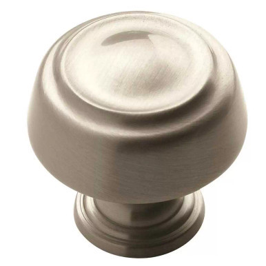 BP53700G10 - Kane Collection 1 3/16-inch (30 mm) Satin Nickel Finish Knob